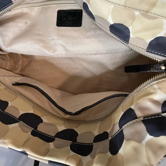 Kate Spade soft polka dot handbag - Picture 2 of 6